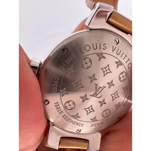 Tambour Q13MS Diamond Beige Dial Ladies Watch main image 4